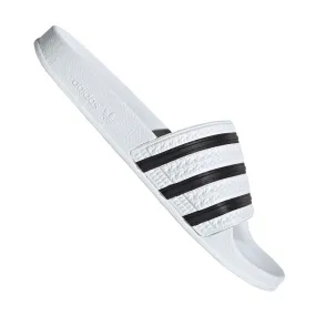 Adidas Mens Adilette Slippers - White