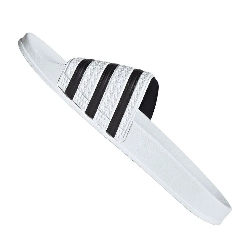 Adidas Mens Adilette Slippers - White