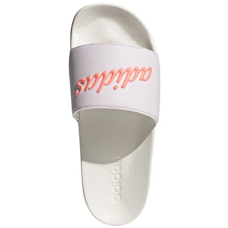 Adidas Womens Adilette Shower Slippers - White