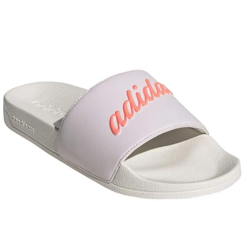 Adidas Womens Adilette Shower Slippers - White