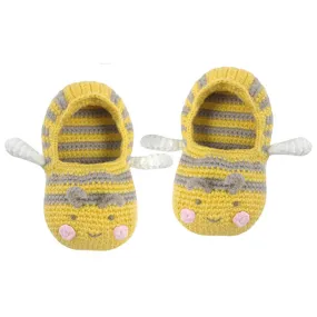 Albetta Crochet Booties Baby Bee