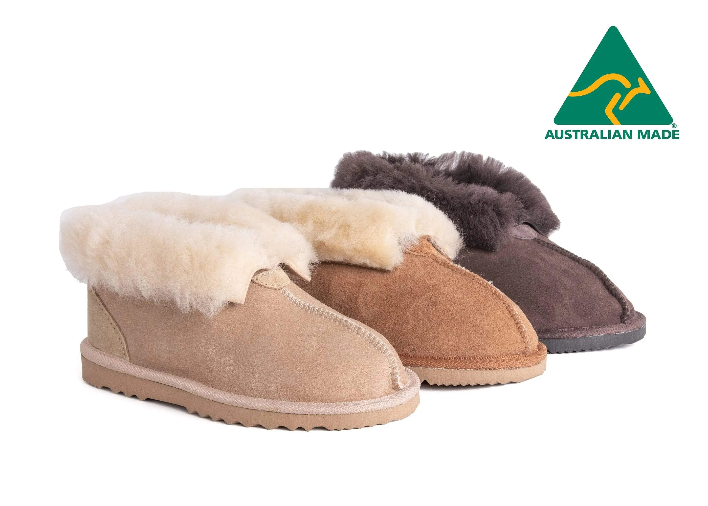 Australian Made Double-Faced Sheepskin Unisex Ugg Slipper