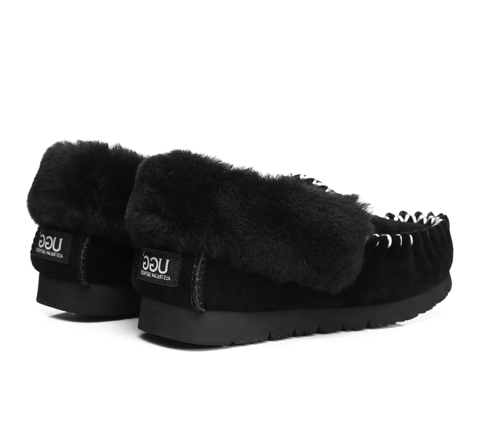 Australian Premium Sheepskin Popo Moccasins