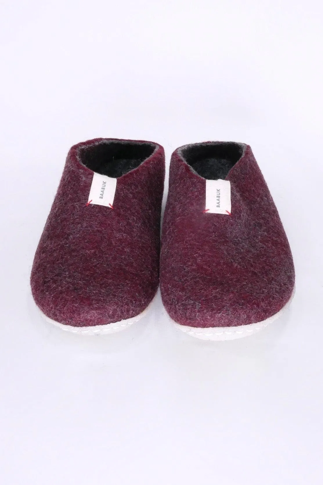 BAABUK Mel Slippers - Bordeaux