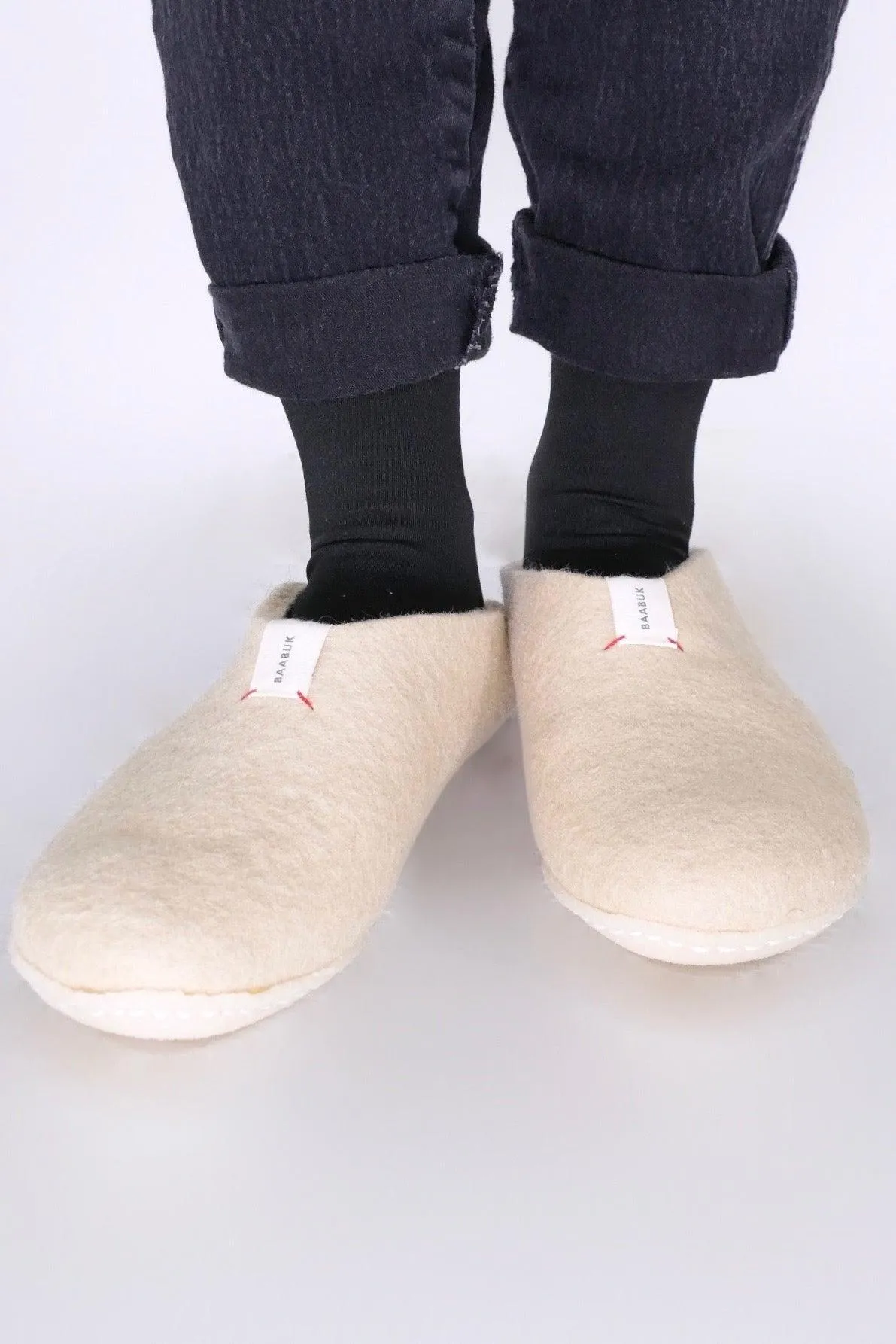 BAABUK Mel Slippers - Vanilla