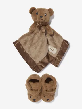 Baby Bixbee Booties And Comforter Gift Set