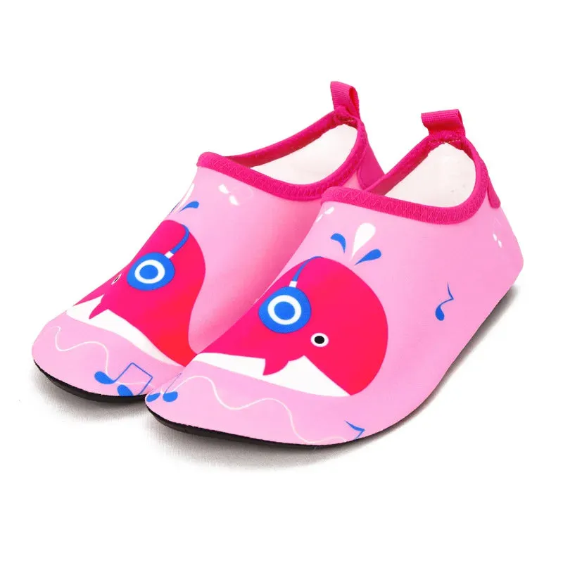 Baby Girl Pink Dinosaur Animal Water Slippers