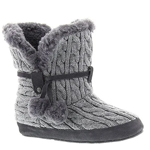 Bearpaw Slippers Womens Trista Bootie Sheepskin