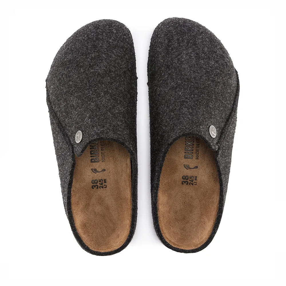 BIRKENSTOCK 1014938 ZERMATT ANTHRACITE WOOL FELT REGULAR