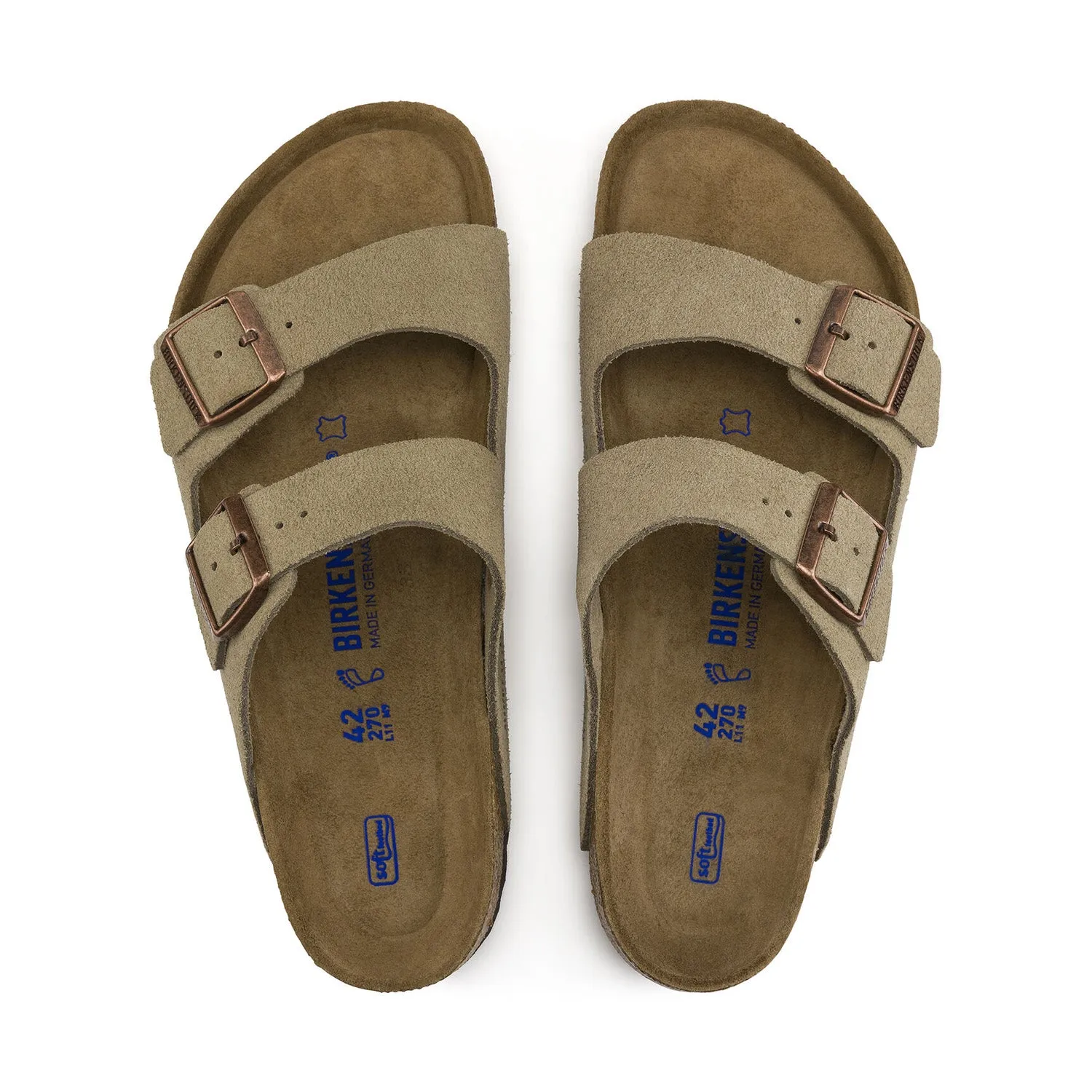 Birkenstock Arizona Soft Footbed 'Taupe Suede'