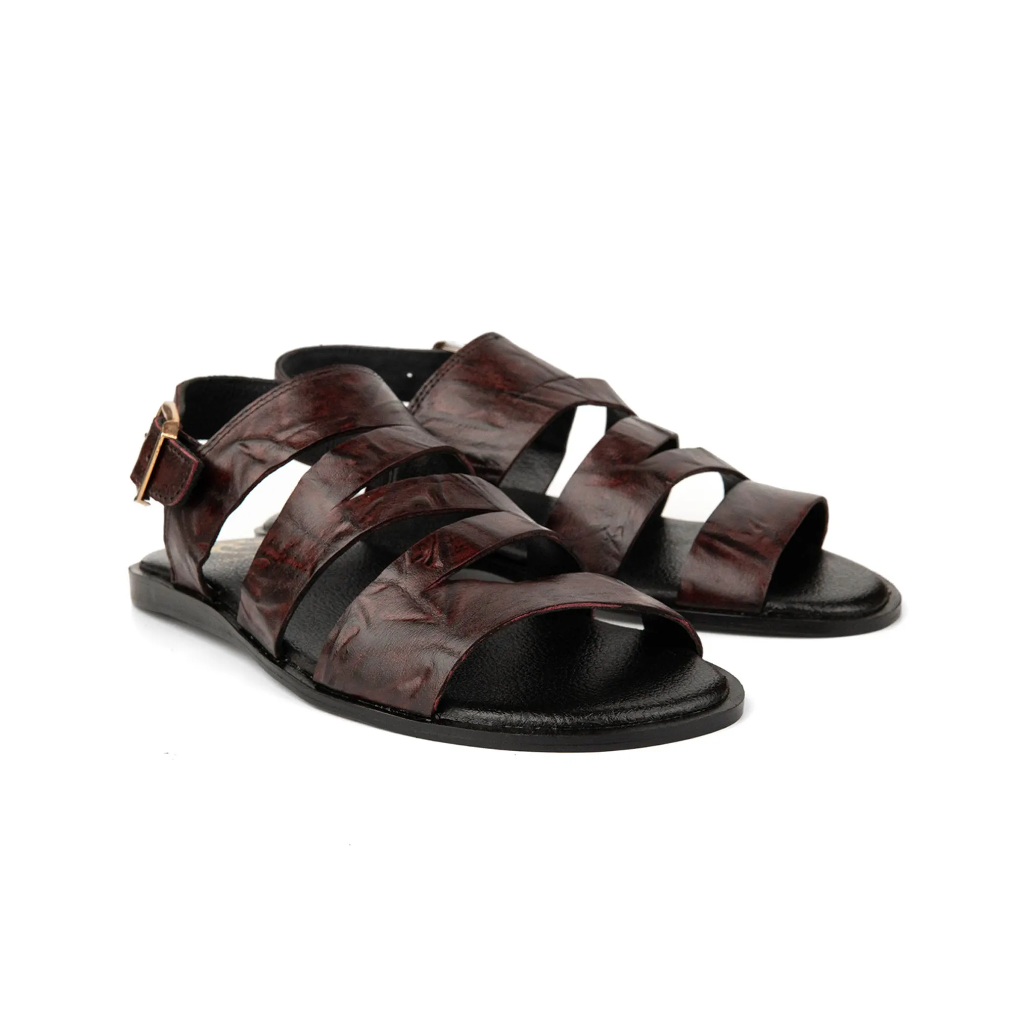 Brown Premium Leather Sandals