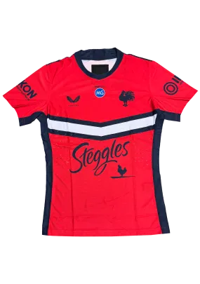 Castore Mens Roosters Training Tee <BR> JCSRTJB