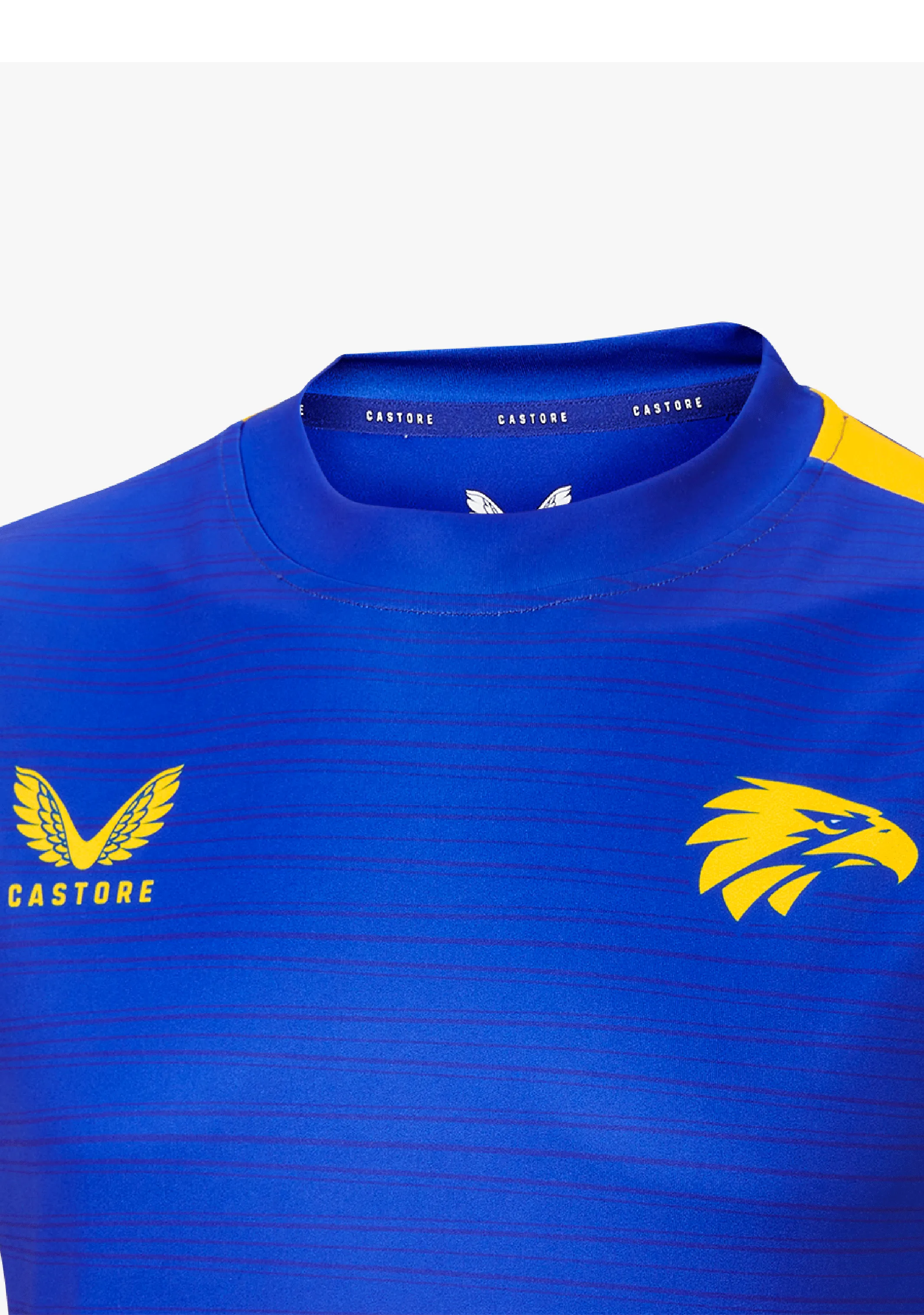 Castore Mens West Coast Eagles Training Singlet <BR> TM0477