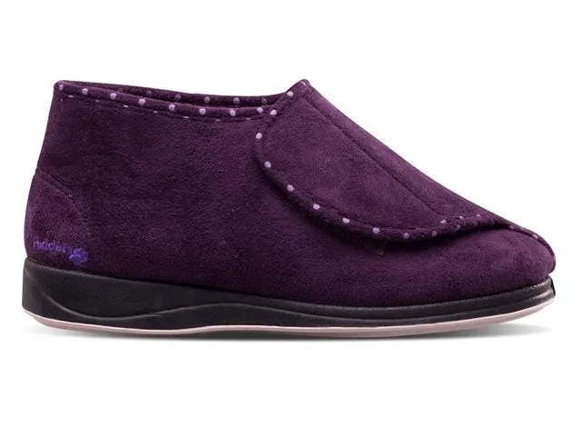 Cherish Wrap Around Slipper Bootie in Lilac CLOSEOUTS