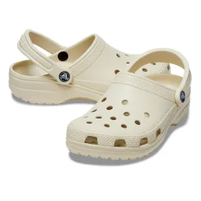 Crocs Classic Clog With Slingback - Bone