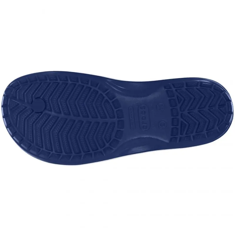 Crocs Womens Crocband Flip Flops - Navy Blue