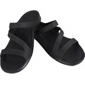 Crocs Womens Swiftwater Sandals - Black