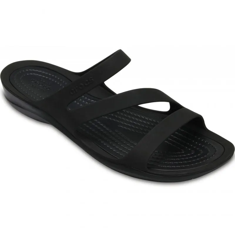 Crocs Womens Swiftwater Sandals - Black