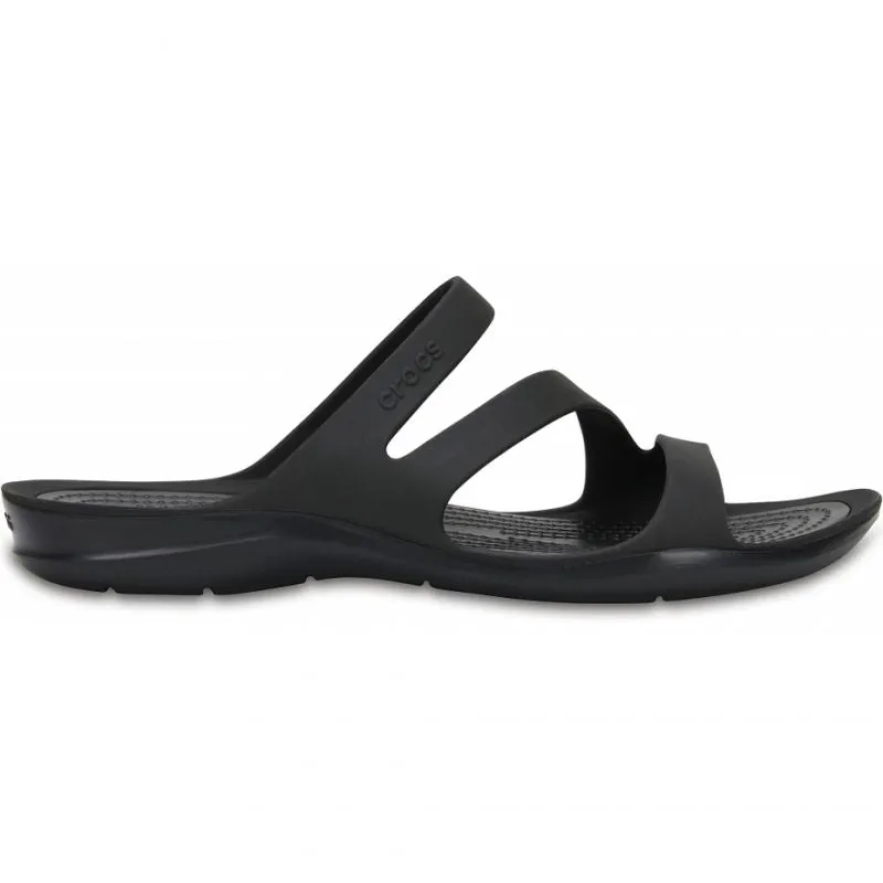 Crocs Womens Swiftwater Sandals - Black