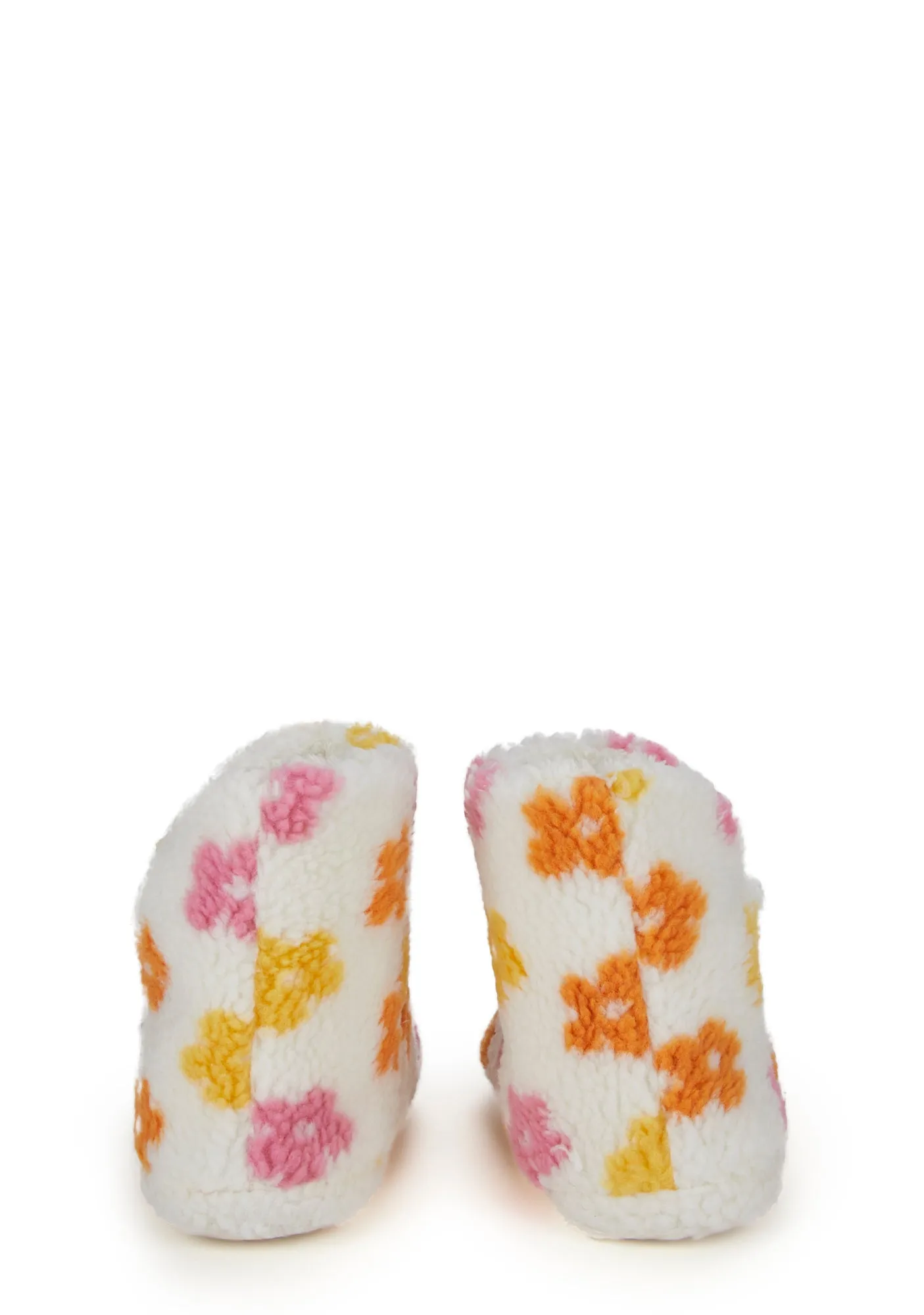 Daisy Print Boot Slippers