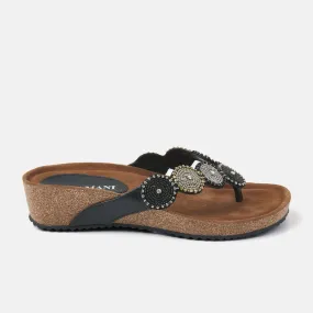 Dames Slippers 75.455 Black