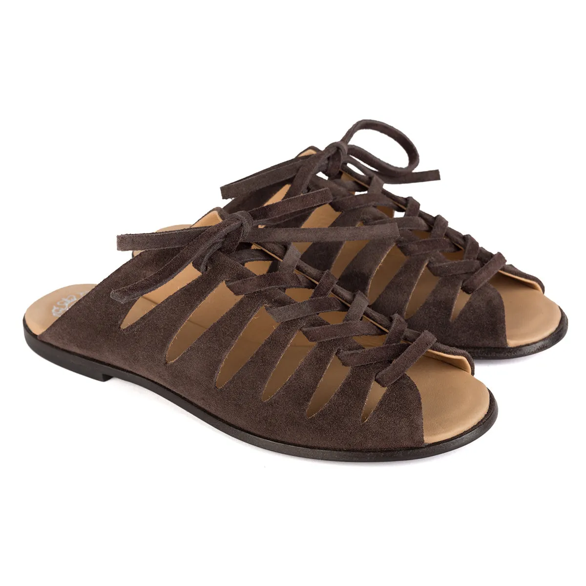 DUNIA 80027 <br> Brown slippers