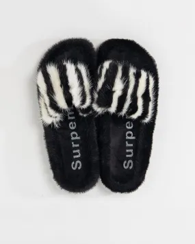 FAUX FUR SLIDES SLIPPERS 2026 - سلبرز