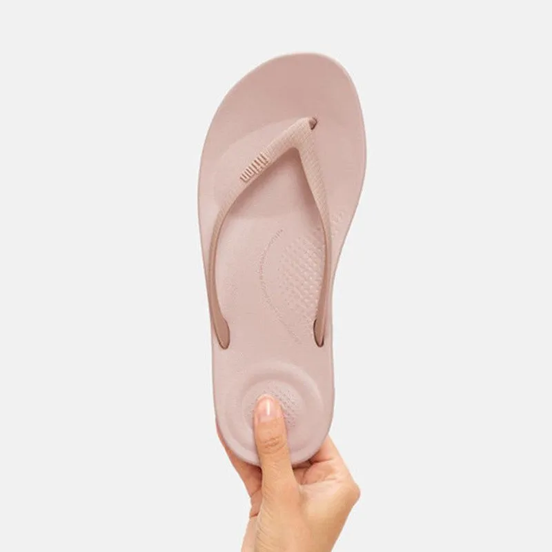 Fit Flop Iqushion Ergonomic Flip Flop - Nude