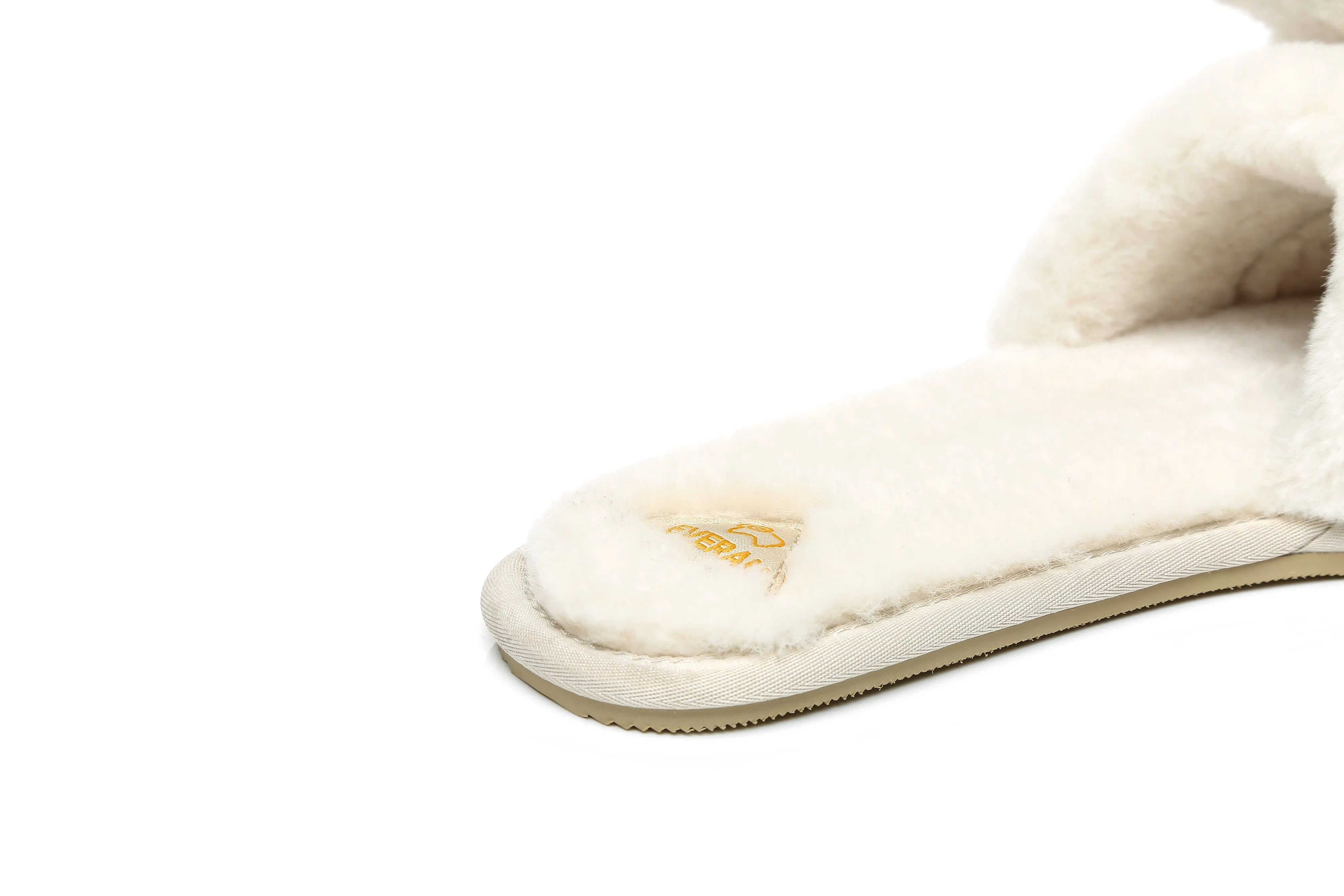 Fluffy Sheepskin Slipper Bunny