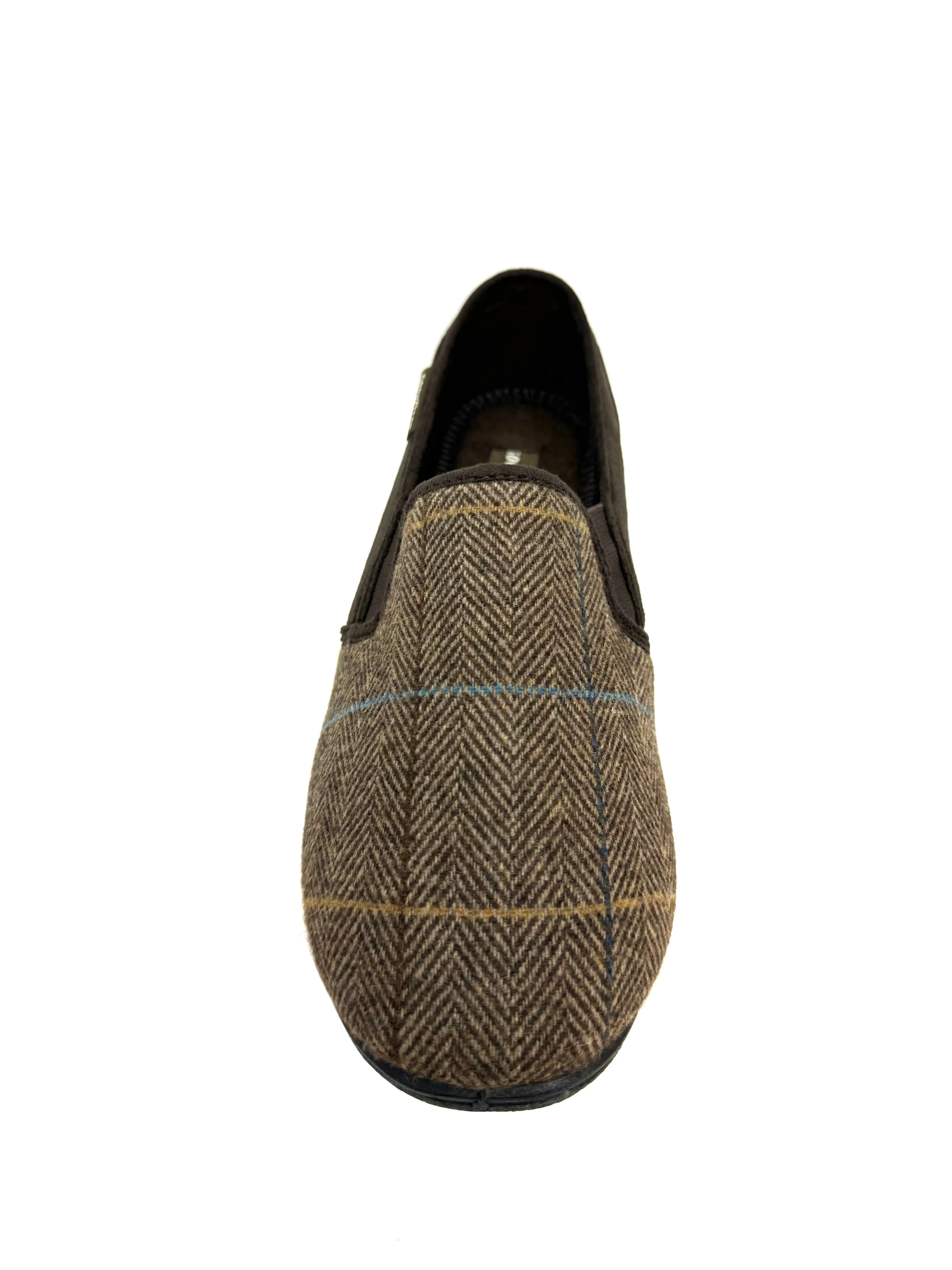 Goodyear Men's Slippers Harrison Brown Tweed