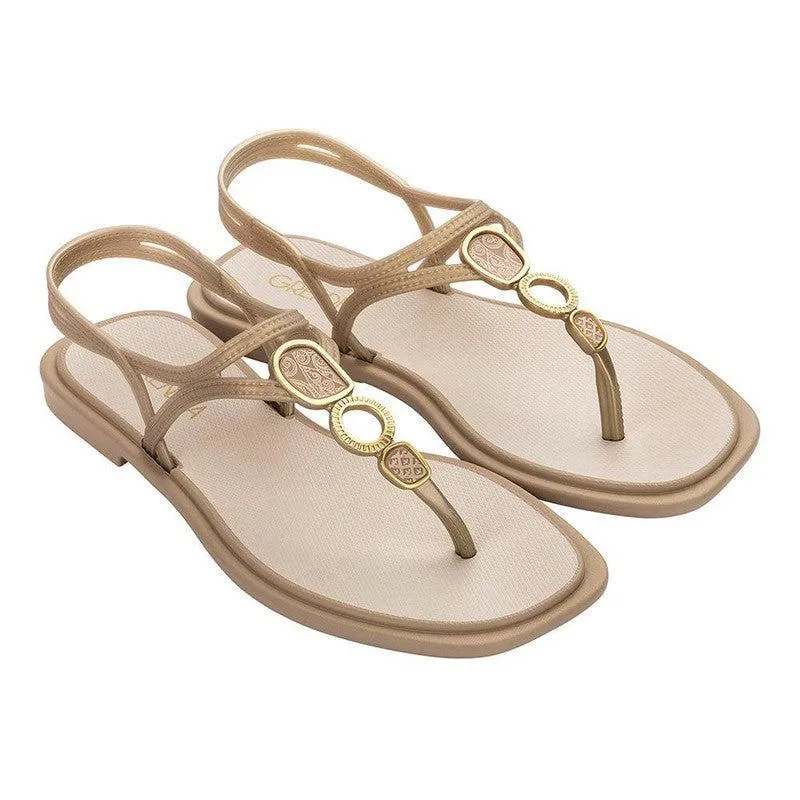 Grendha Talulla Ladies Thong Sandals - Beige