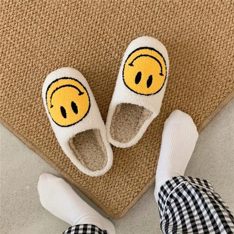 Happy Face Slippers