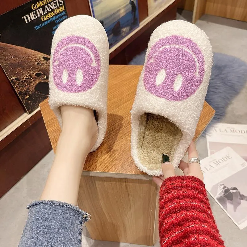 Happy Face Slippers