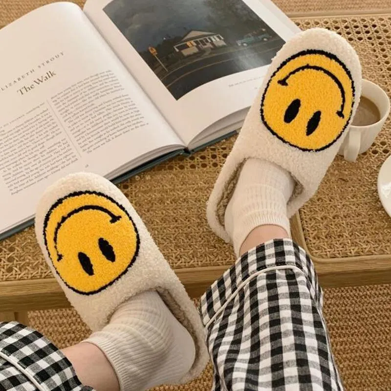 Happy Face Slippers