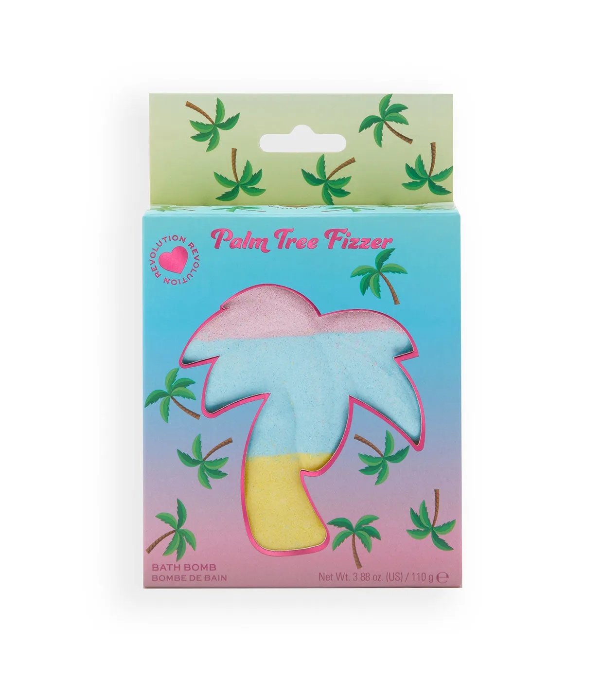 I Heart Revolution - Bomba de bao Palm Bath Fizzer