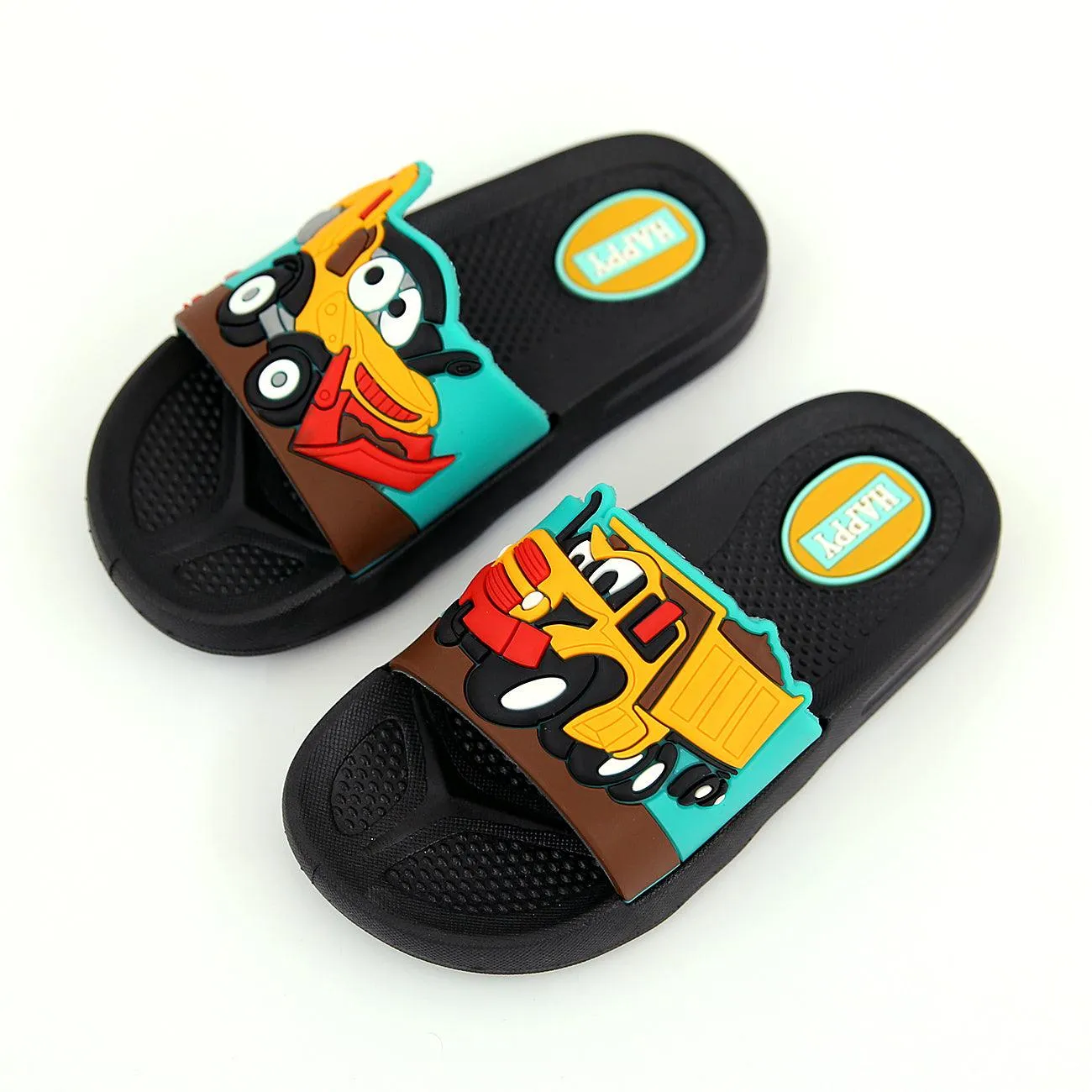 Imported Non Slip Rubber Sole Animated Slipper For Kids