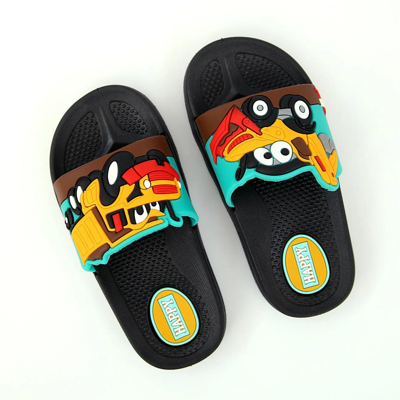 Imported Non Slip Rubber Sole Animated Slipper For Kids