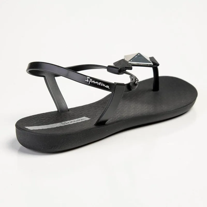 Ipanema Diamond Glam Thong Sandals - Black