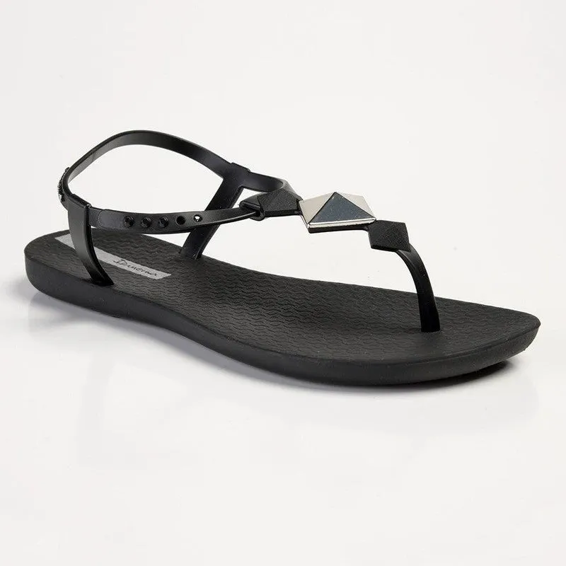 Ipanema Diamond Glam Thong Sandals - Black