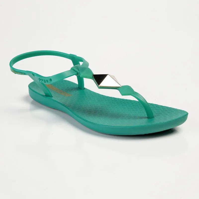 Ipanema Diamond Glam Thong Sandals - Green