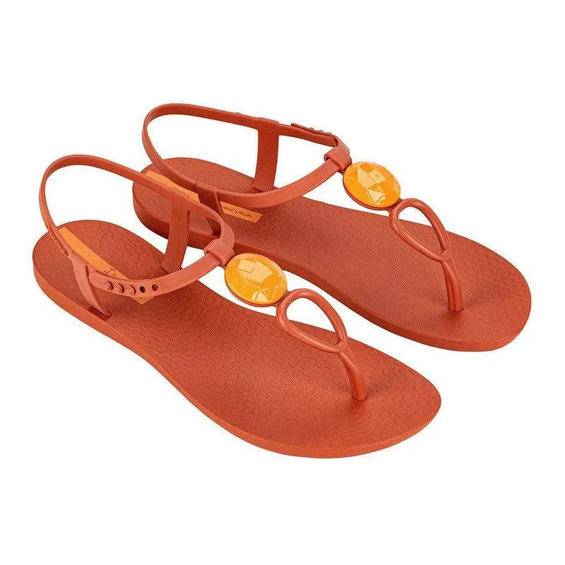 Ipanema Medallion Thong Sandals - Pink/Orange