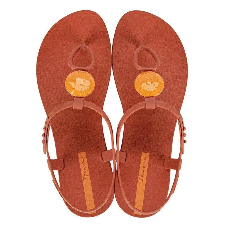 Ipanema Medallion Thong Sandals - Pink/Orange