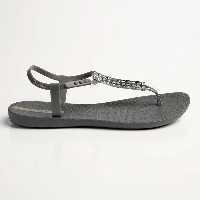 Ipanema Reba Glam Thong Sling Back Sandals - Grey