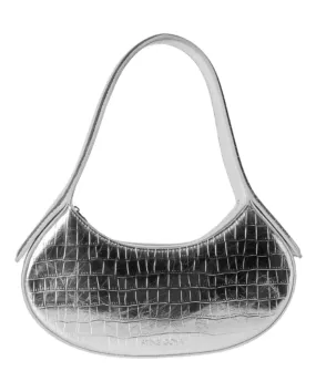 Irvin Bag Silver Croc