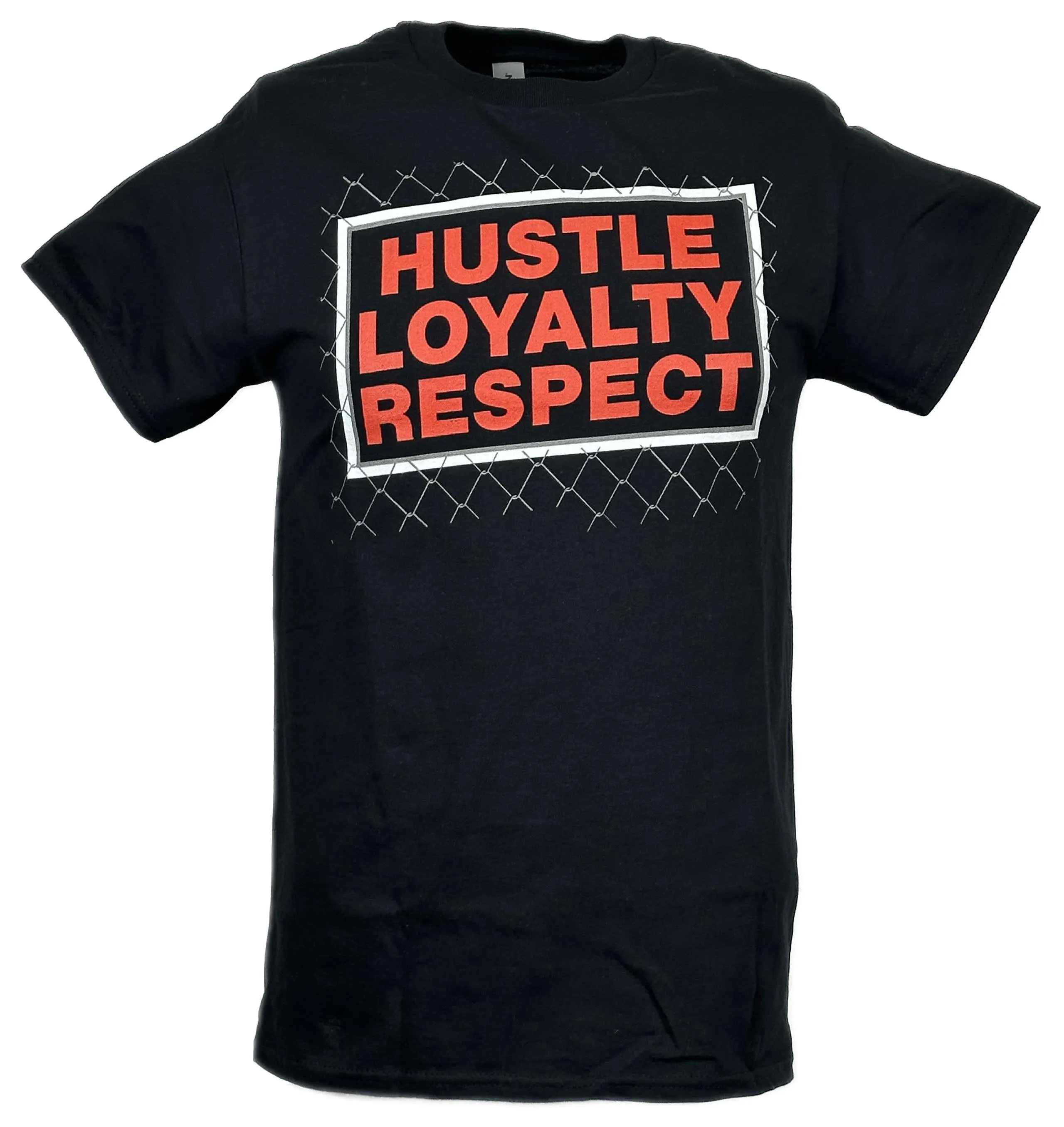 John Cena Big Dog Hustle Loyalty Respect Mens Black T-shirt