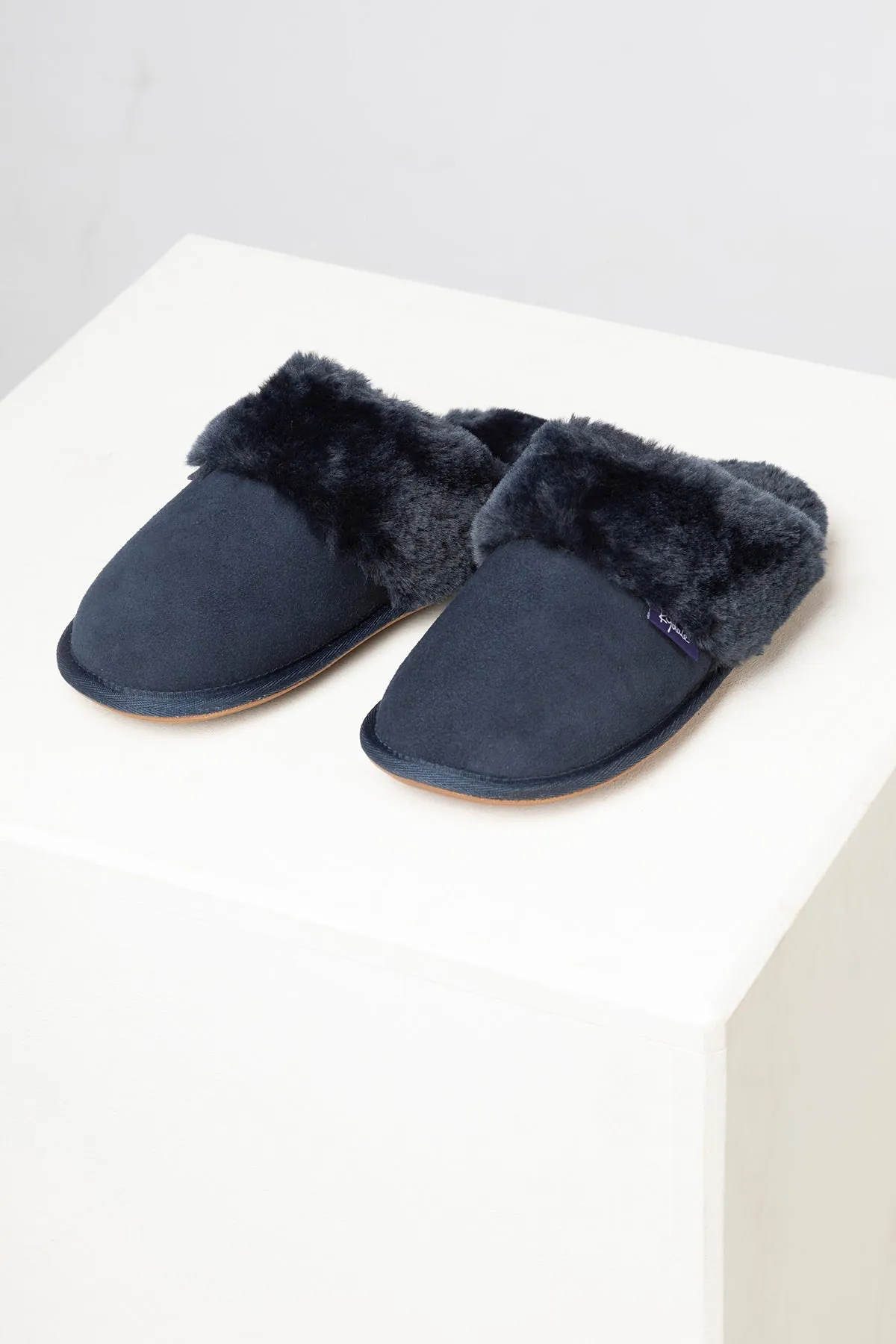 Ladies Suede Slippers - Beswick