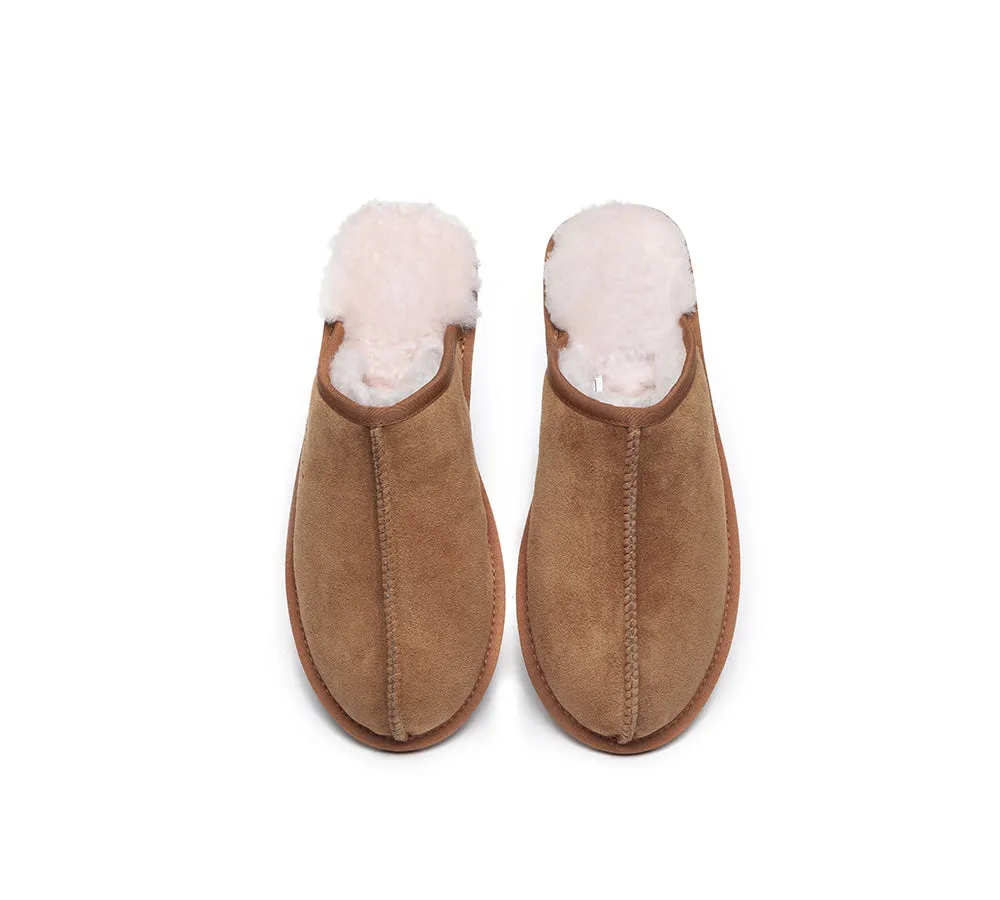 Men UGG Slippers Sheepskin Wool Home Slippers Bennett