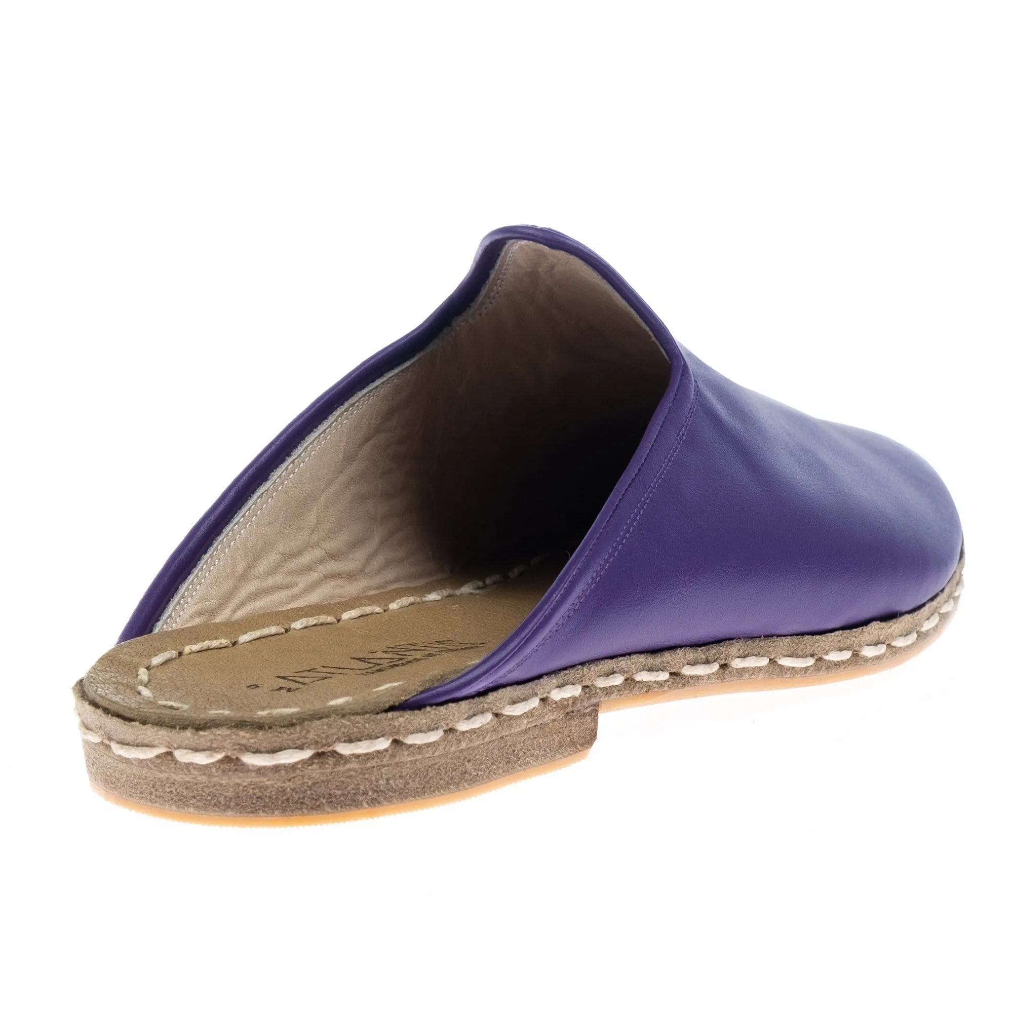 High-Quality, Comfortable Mens Slippers in Rich Byzantium Color