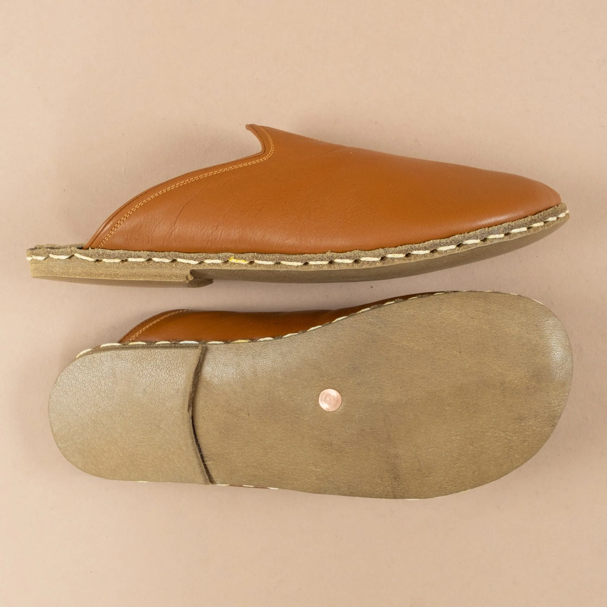 Men's Cocoa Barefoot Slippers