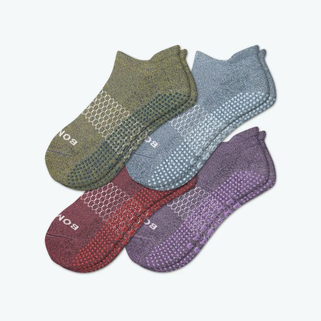 Men's Grippers Ankle Sock 4-Pack